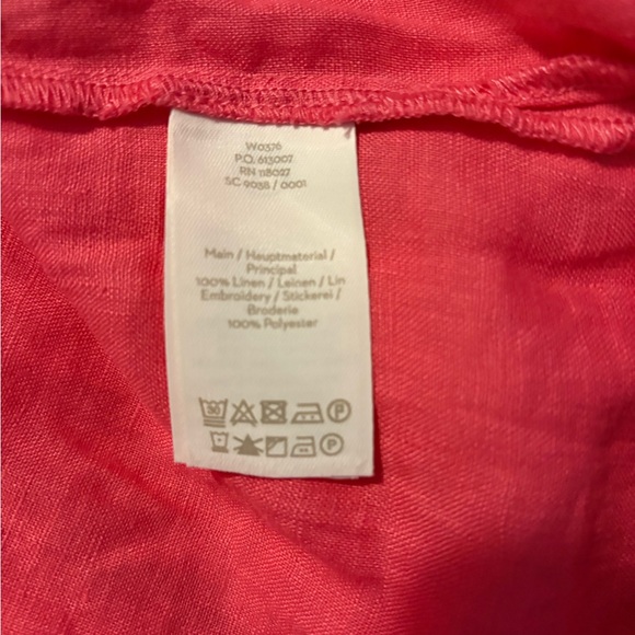 Pink Embroidered Women's Tunic - Picture 4 of 4